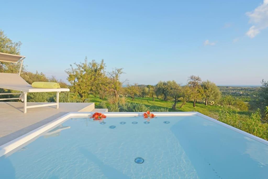 Villa Pettegola Tenuta Il Cavaliere Di Italia Noto- Vista Mare Mini Piscina Idromassaggio ภายนอก รูปภาพ